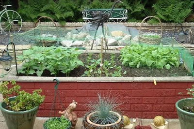 John Holiday's Garden Vegetable Patch
